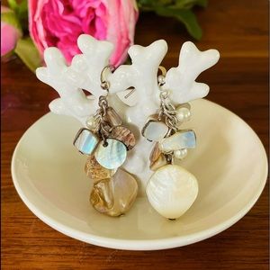 5 for $25 Sale! Abalone Shell Dangle Earrings